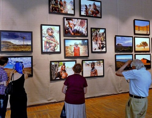 Фотовыставка о Намибии