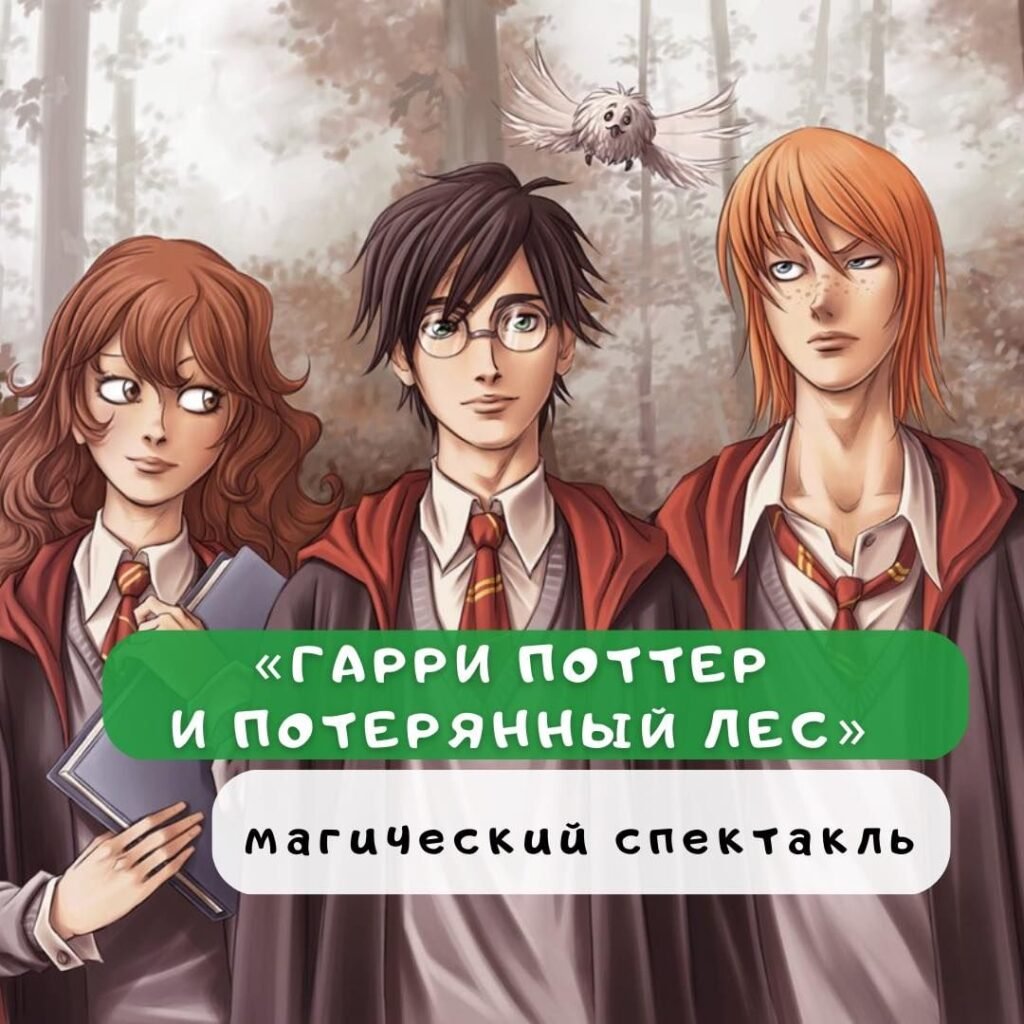 Магический спектакль для детей Гарри Поттер и потерянный лес