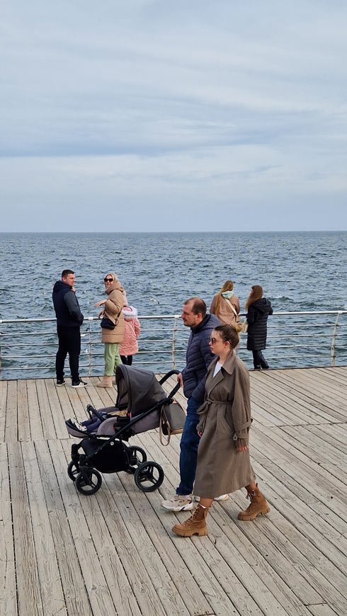 Место у моря для прогулок с детьми