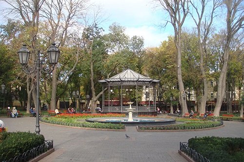 Парк Городской сад Городской сад в Одессе