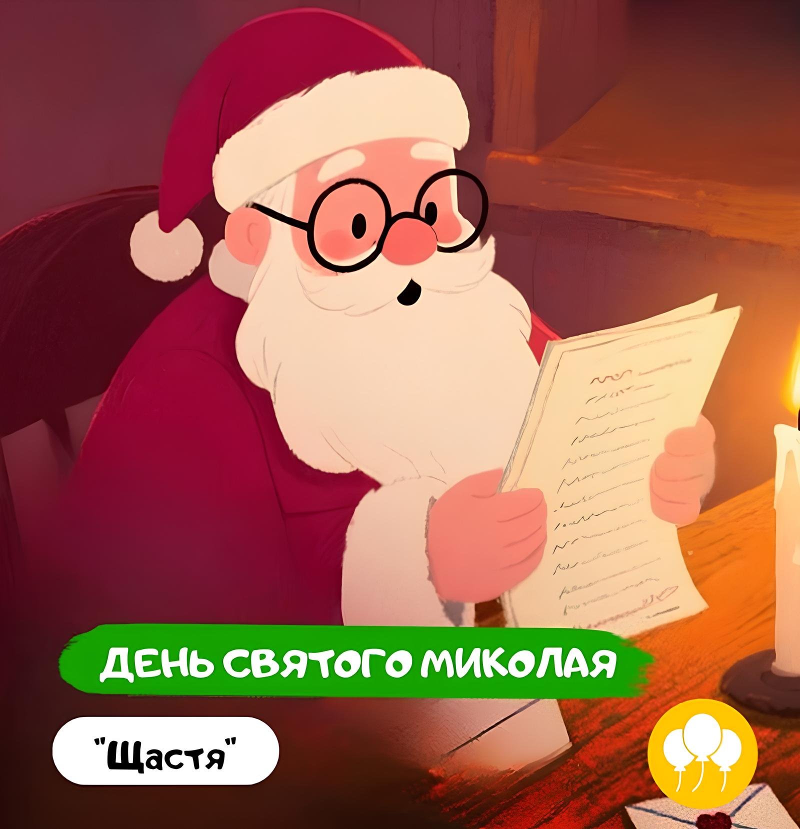 Ресторан "Щастя": День Святого Николая