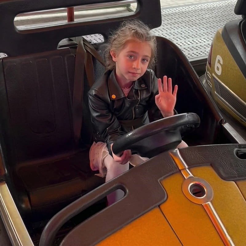 Одесский лунапарк машинки Автодром в Лунапарке